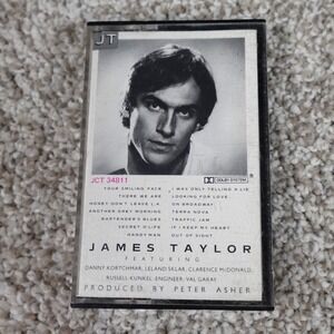 James Taylor JT Cassette Tape 1977 Columbia Your Smiling Face Handy Man